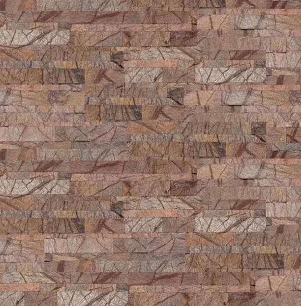 Forest Brown 3D Stone Panels design