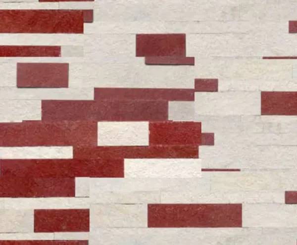 Red Mint 3D Stone Panels design