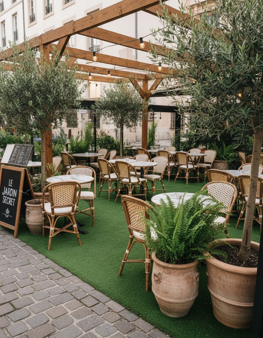 Artificial Grass (Floor) in an interior