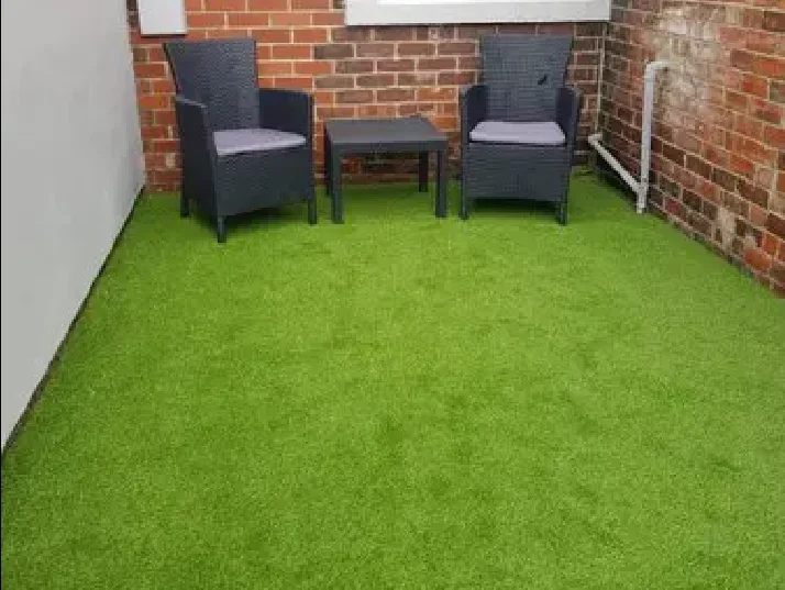 Artificial Grass (Floor) in an interior