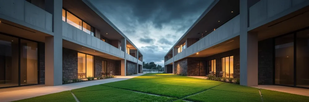 Artificial Grass (Floor) in an interior