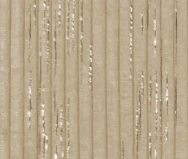 Cream Metallic Fabric Panels design