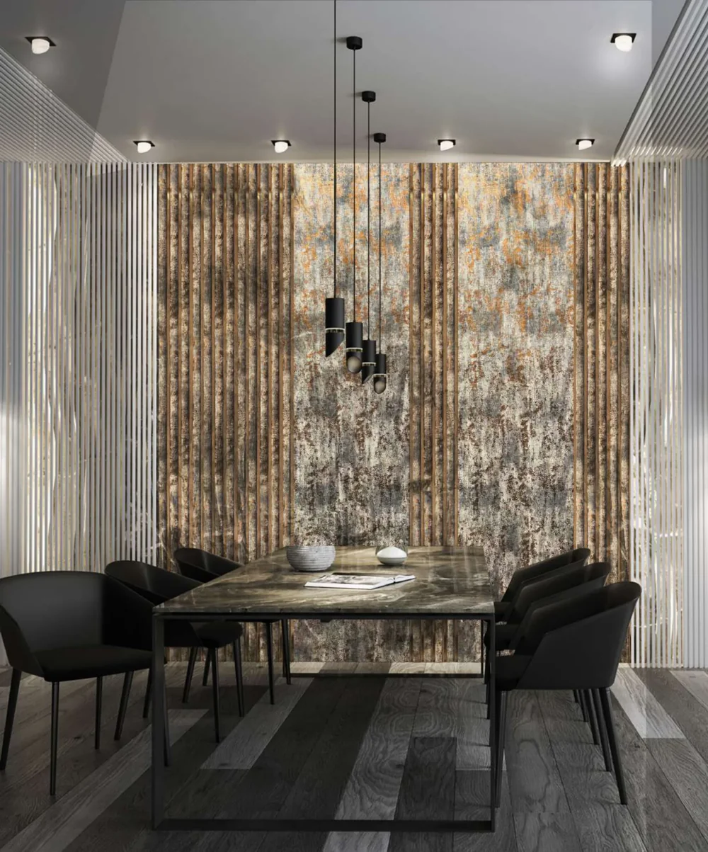 Fabric Panels in an interior