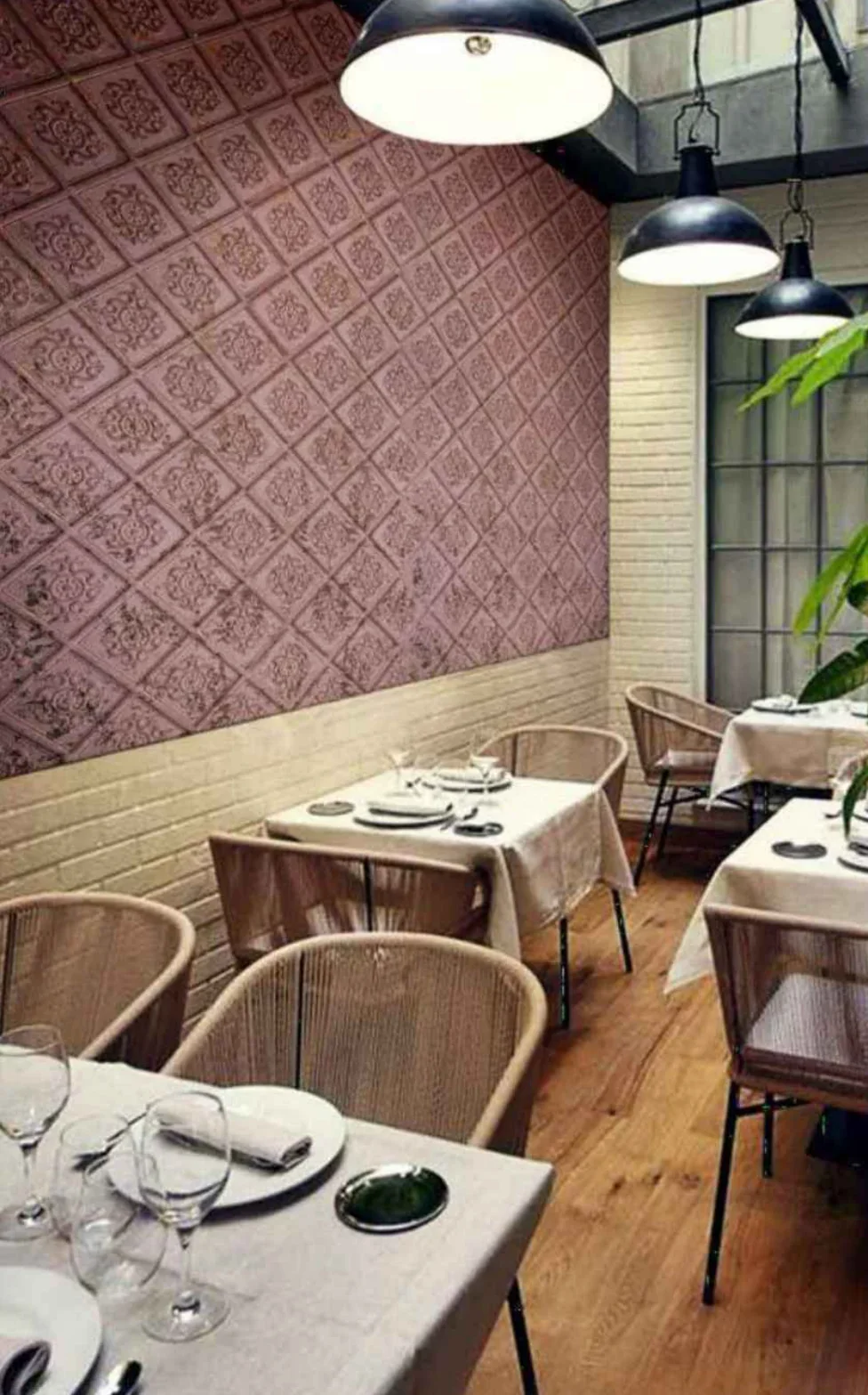 Faux Leather Laminates in an interior