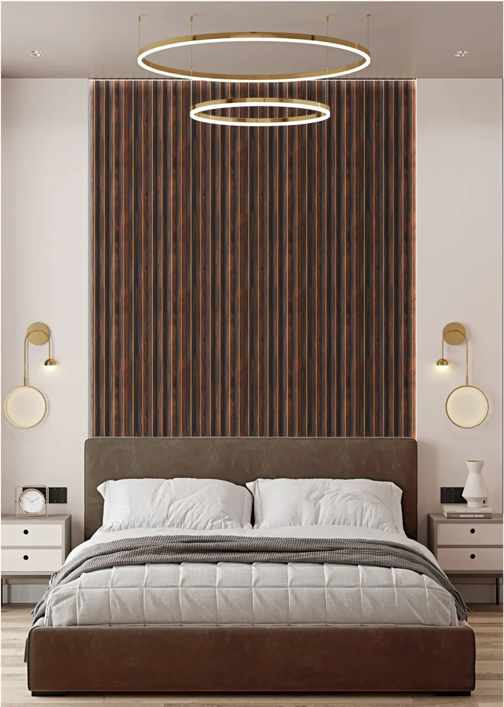 Fluted Panels in an interior