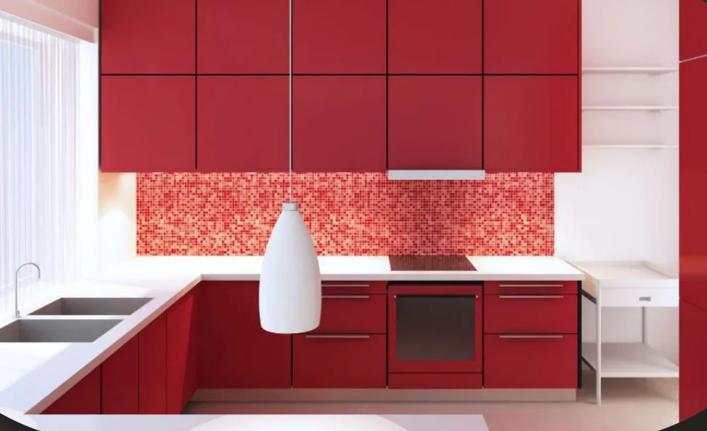 High Gloss Acrylic Panels in an interior
