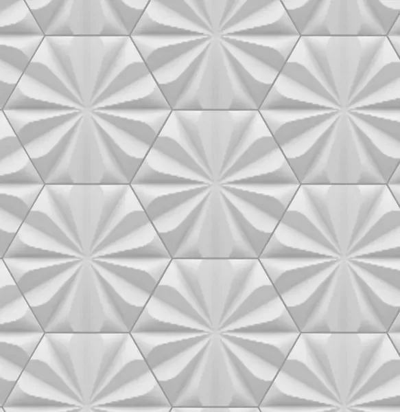 Crown White Interlocking Panels design