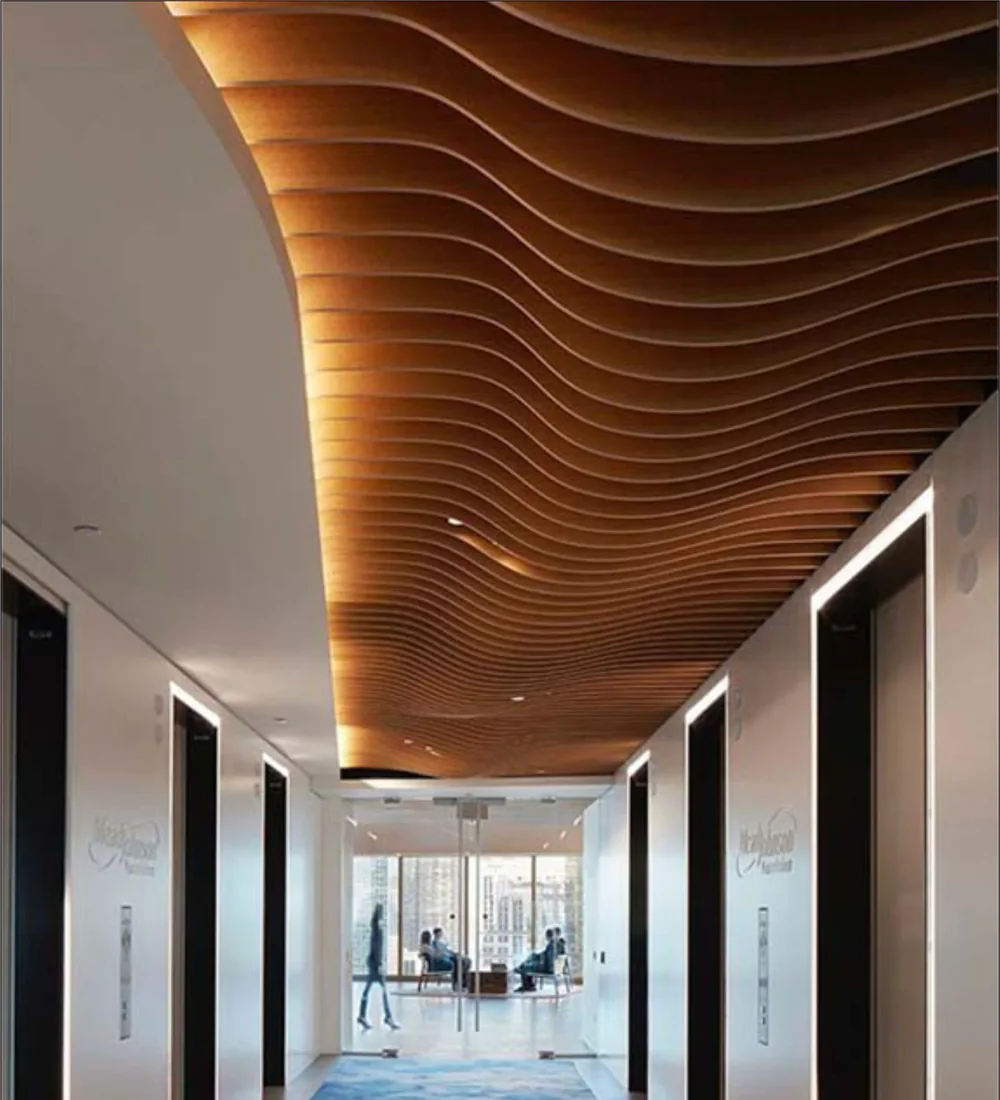 Parametric Ceiling in an interior