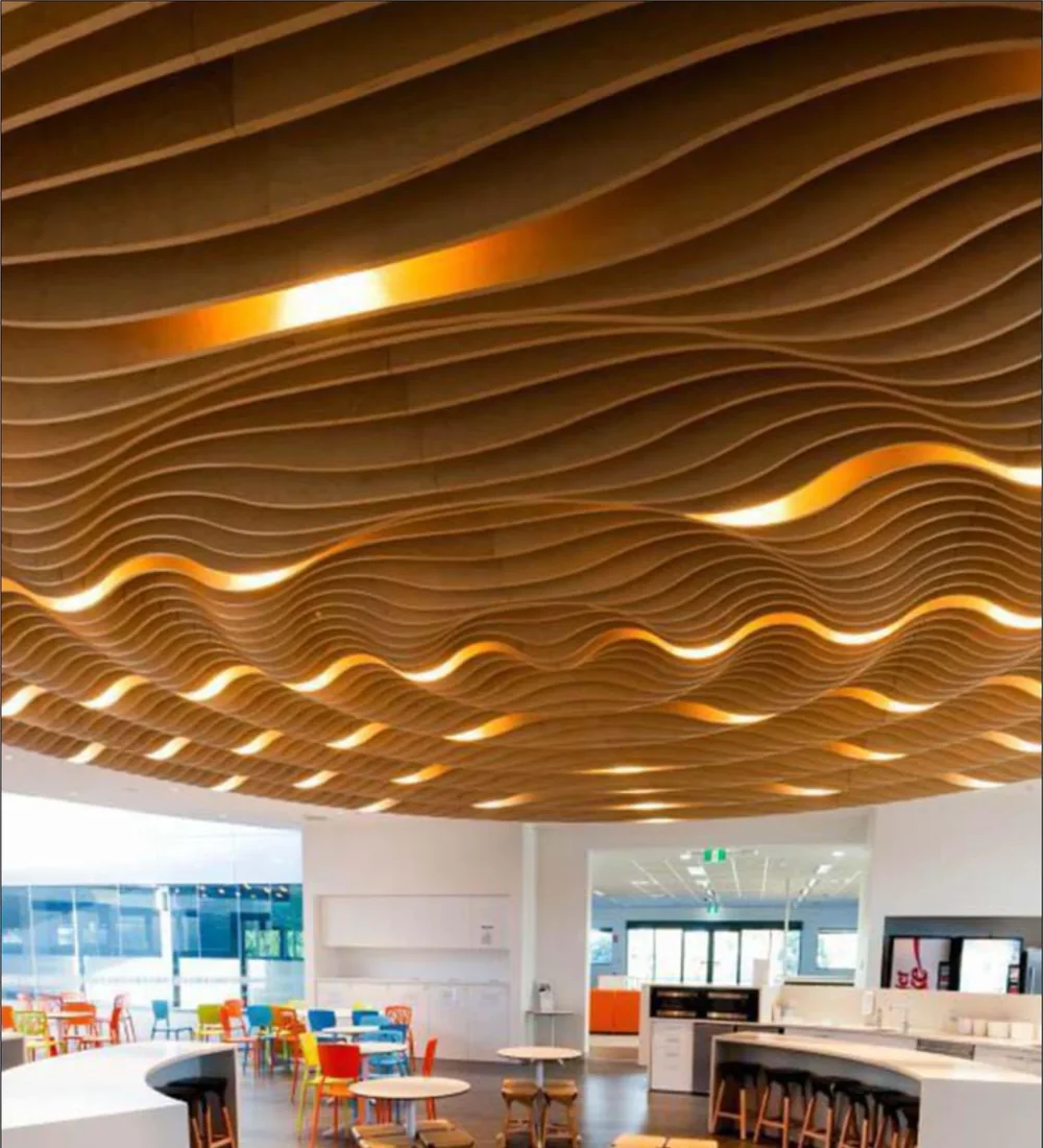 Parametric Ceiling in an interior