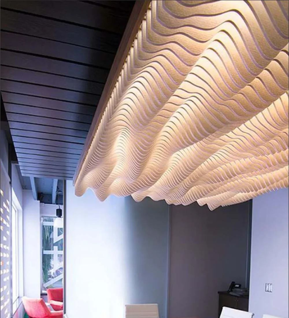 Parametric Ceiling in an interior
