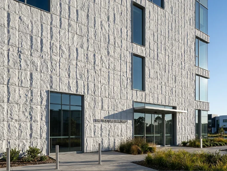 PU Stone Panels (exterior) in an interior