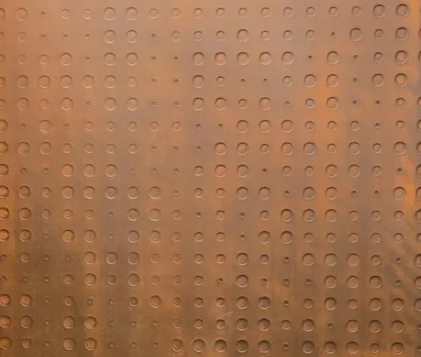 Dimple patina Corten Steel and Rustic Panels design