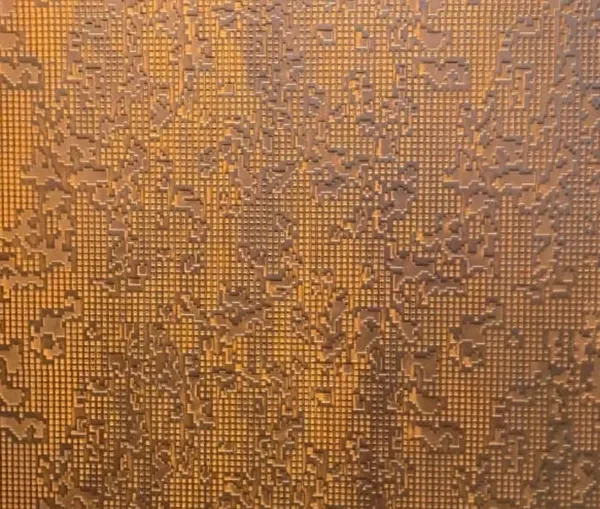 Raised patina Corten Steel and Rustic Panels design
