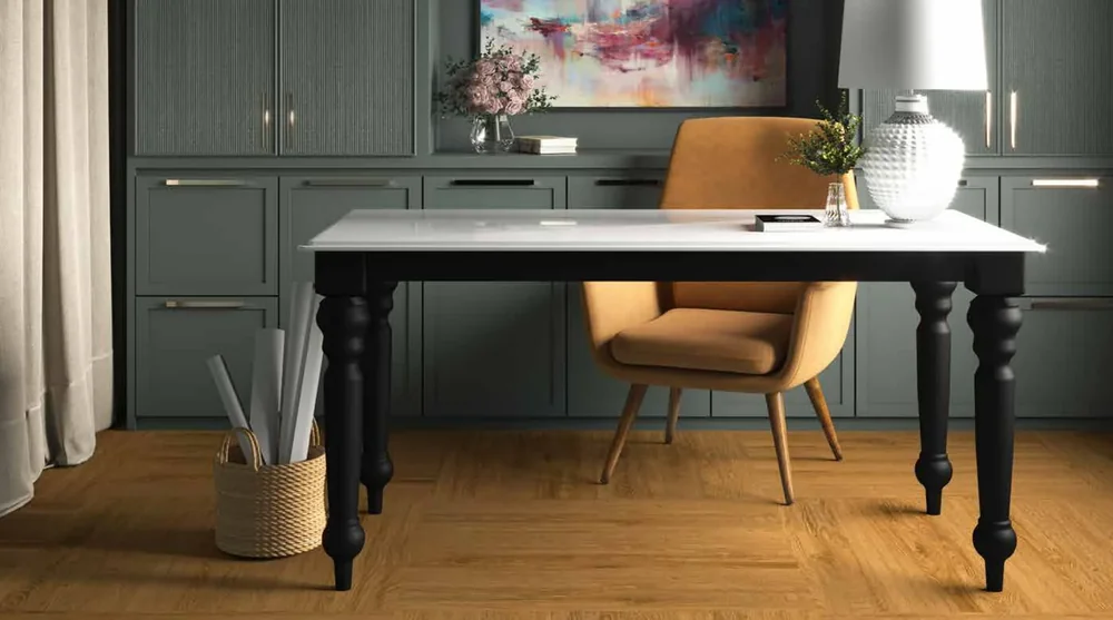 Vinyl Flooring in an interior