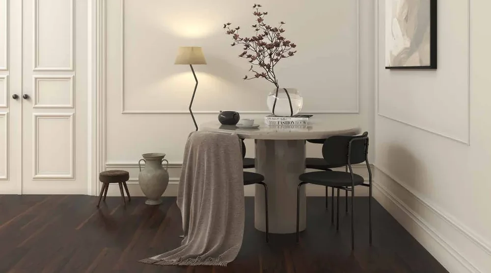Vinyl Flooring in an interior