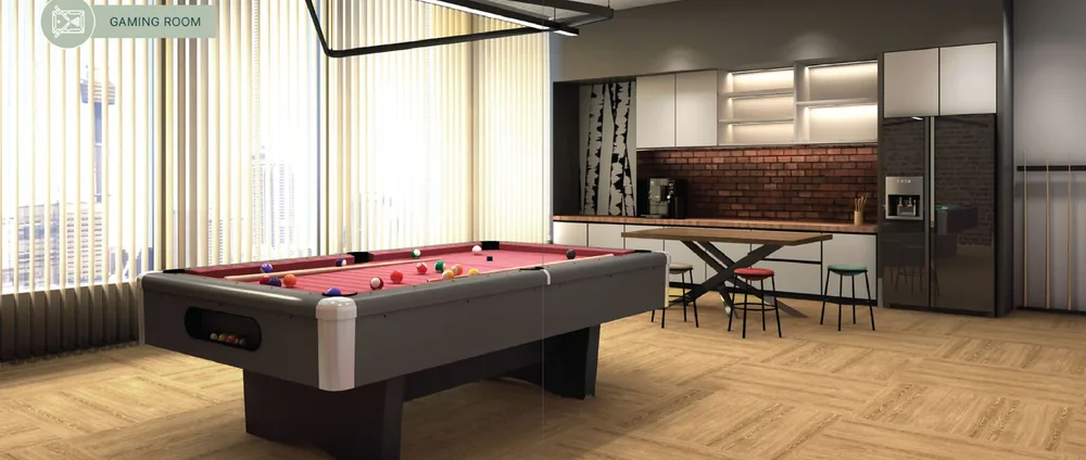 Vinyl Flooring in an interior